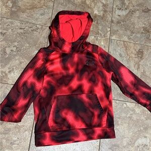 Under Armour Kids Dynamic Red and Black Hoodie